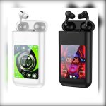 علبة شحن سماعات أذن لاسلكية محمولة 3 في1